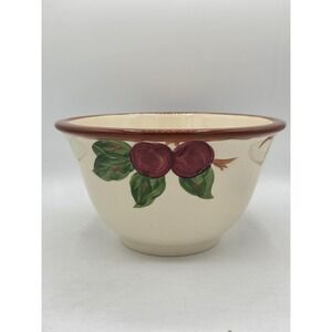 Vintage Franciscan Apple Pattern 9" Ceramic Mixing Bowl Gladding McBeam & Co